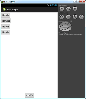 Setting up slider