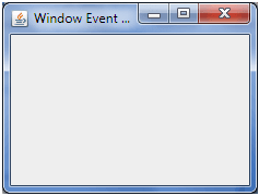 Window Focus Listener Example