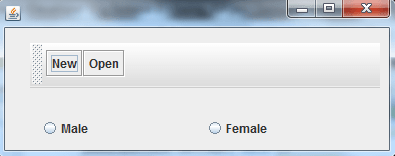 ToolBar example