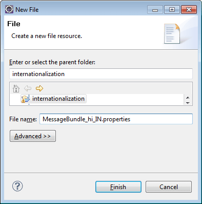 Add Property Files
