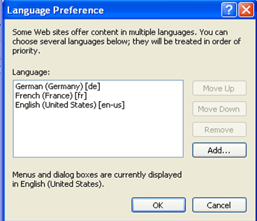 Steps to configure Language step-3