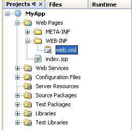 Servlet in Netbeans mapping tags